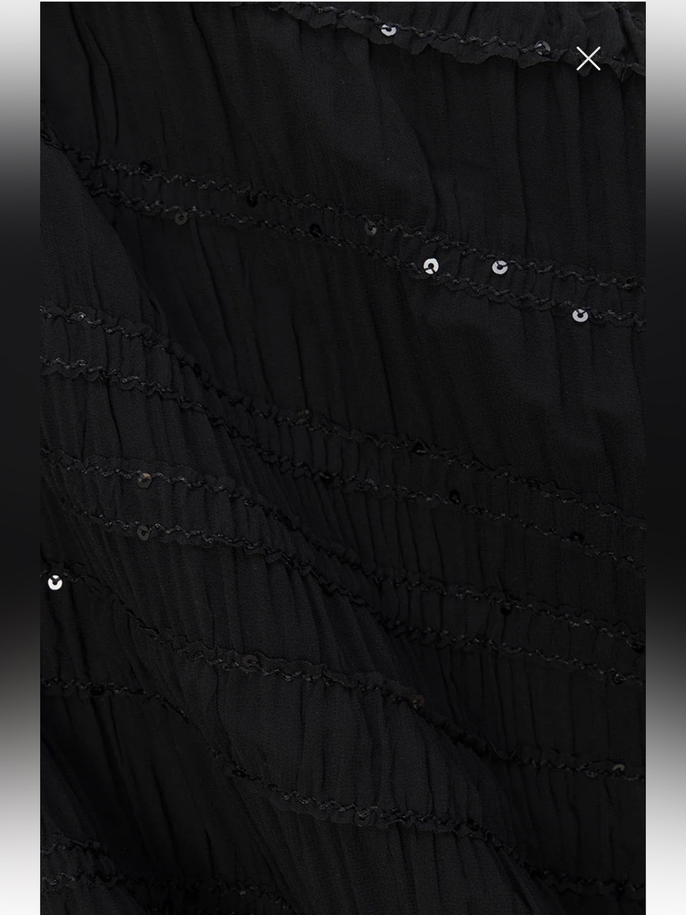 Sabo Skirt Cabo Maxi Dress in Black — NWT, Size XXS - Picture 9 of 12